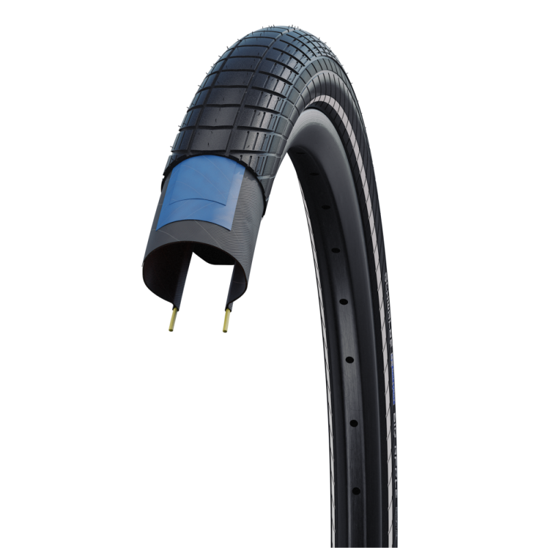 Pneus de vélo Schwalbe Big Apple K-Guard SBC HS430 50-254