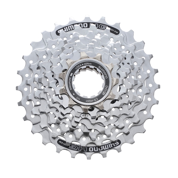 CASSETTES Shimano Cassette 8V CSHG51 8 vit. 11-32 dents