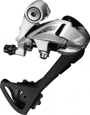 Dérailleurs Shimano dérailleur ARR Alivio RD-T4000 SGSS sans adaptateur, 9-vit., argent