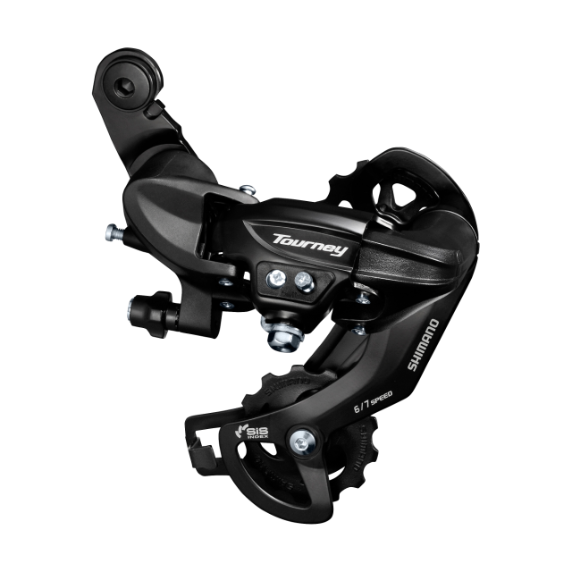 Dérailleurs Shimano dérailleur ARR Tourney RDTY 300 6/7- vit, avec adapt. chape longue