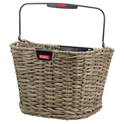 Panier pour vélo en Osier KLICKfix Structura 16L