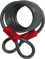 Antivol Abus Cable Cobra Spiral 2 boucles 8mmx/185cm