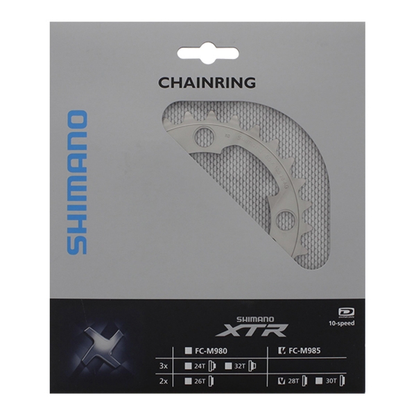 Shimano Plateau 28D-AGauche XTR FC-M985 For 40-28T