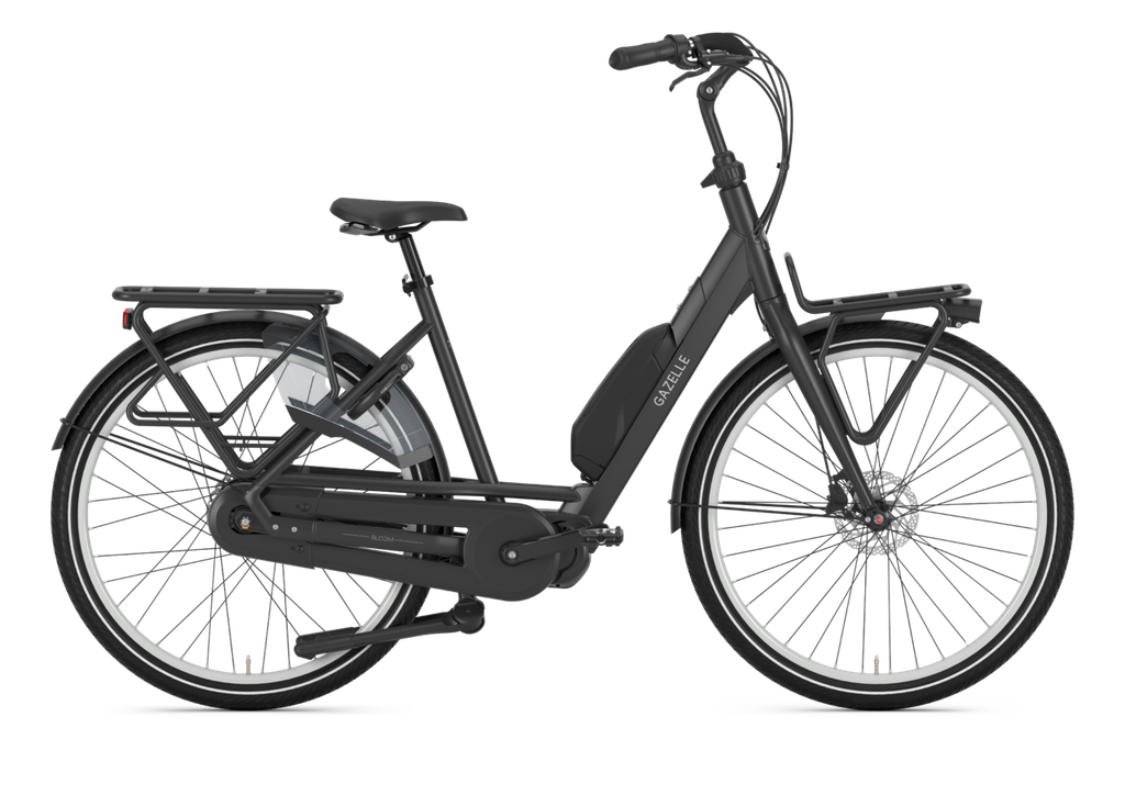 Vélo Électrique Urbain Gazelle Bloom C380 HMS - Cadre ouvert