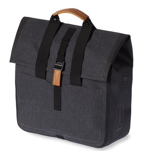 [ECOX010946] Basil - Sac arrière Urban Dry Shopper - gris foncé