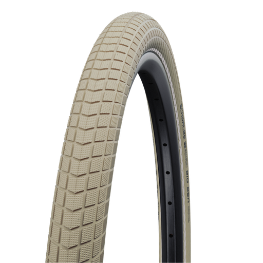 [ECOX025154] Pneus de vélo Schwalbe Big Ben HS439 K-Guard SBC Creme-Reflex 50-622