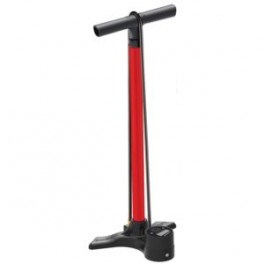 [ECOX026496] Pompe à vélo LEZYNE MACRO floor Dig RED