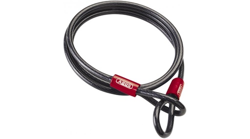 [ECOX029200] Antivol Abus Cobra 10/100 Cable 2 boucle noir