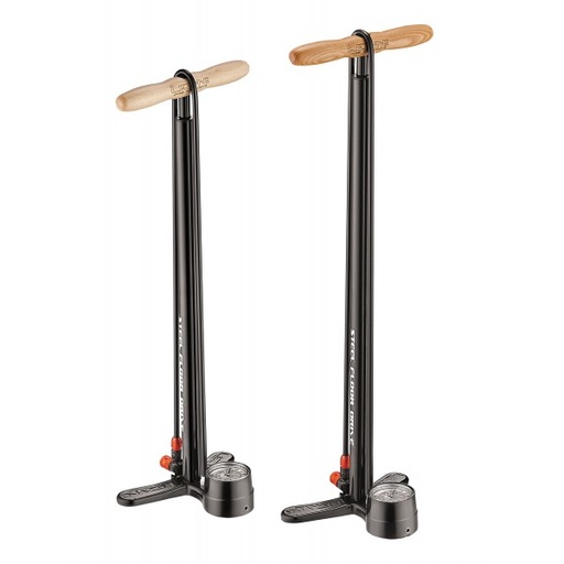 [ECOX131636] Équipements vélo FLOOR PUMP LEZYNE STEEL FLOOR DRIVE TALL