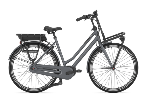 Vélo Électrique Urbain Gazelle HeavyDuty C7+ HMB cadre ouvert