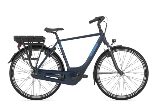 Vélo Électrique Urbain Gazelle Paris C7 HMB cadre droit