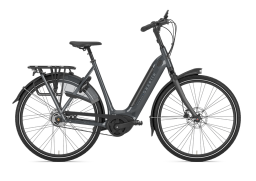 Vélo Électrique Urbain Gazelle Grenoble C5 HMB - Cadre ouvert